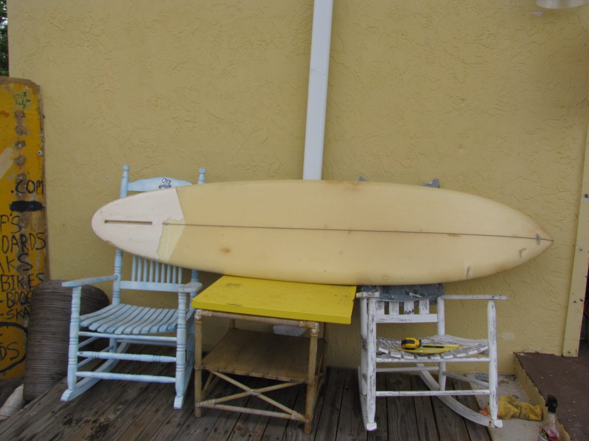 Vintage Hansen Transitional Surfboard Island Trader Surf Shop