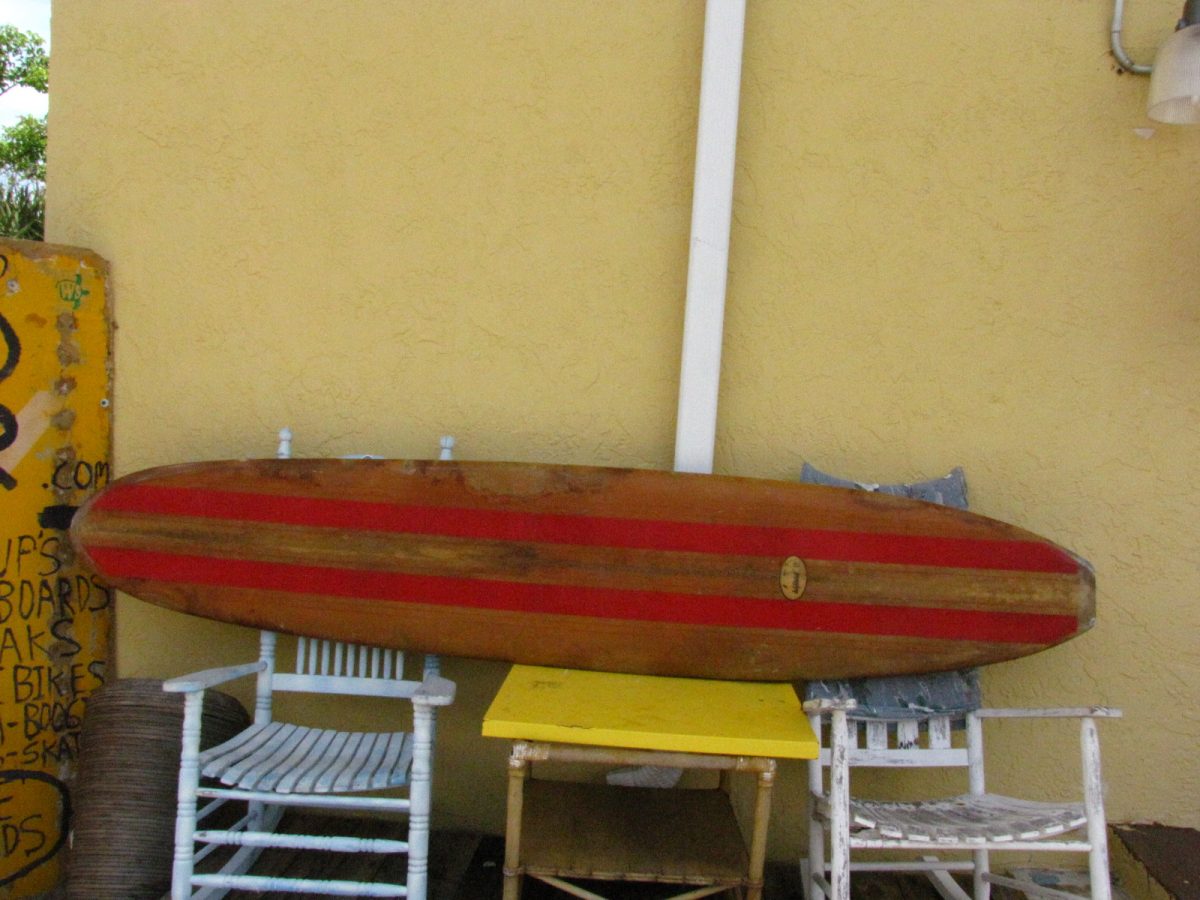 Surfboard slot