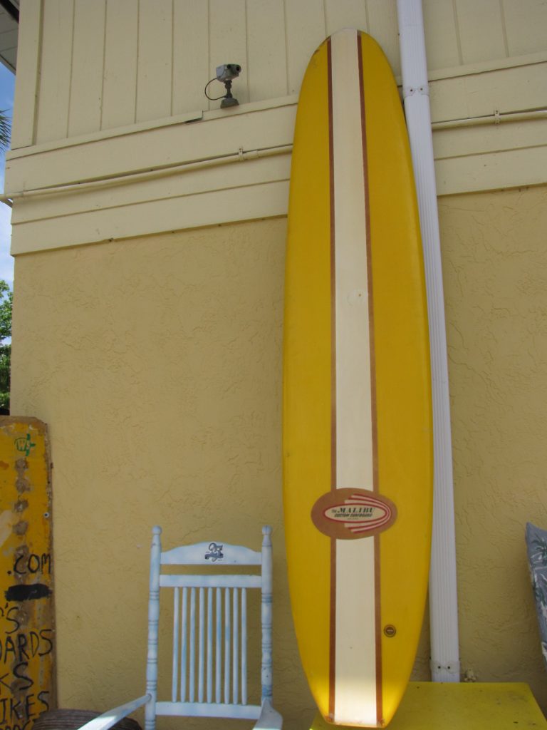 Vintage Longboard Surfboard 66