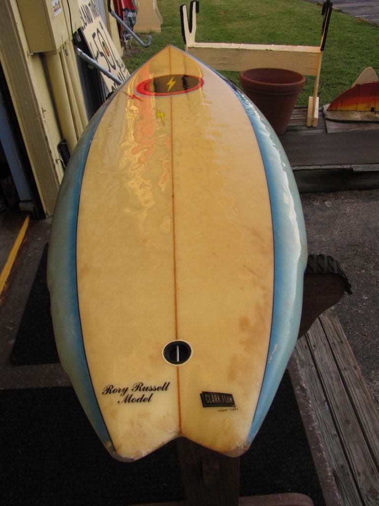 1981 Gerry Lopez / Lightning Bolt Vintage Surfboard Island Trader