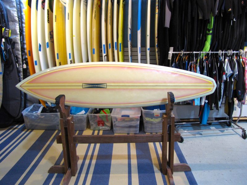 1970's G&S Vintage Surfboard Island Trader Surf Shop