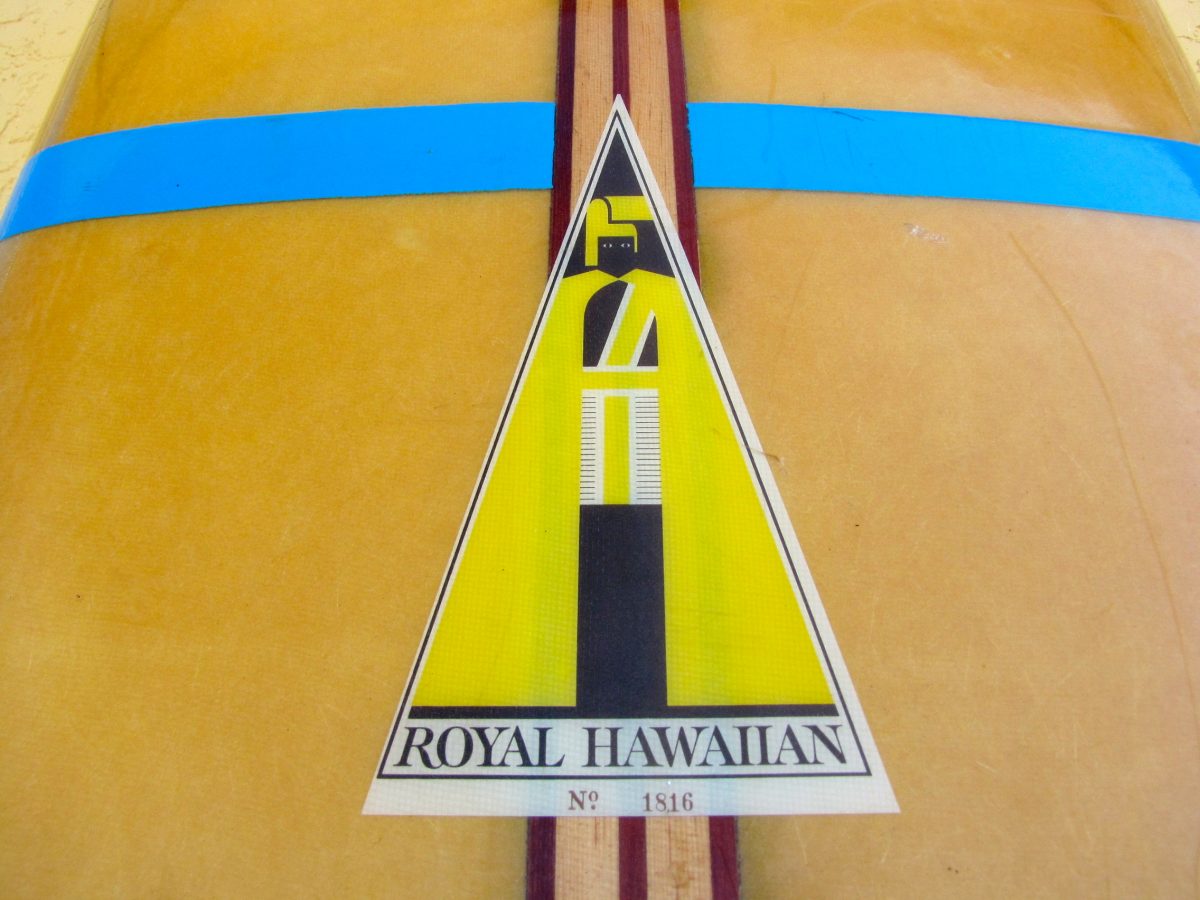 Royal Hawaiian Vintage antique surfboard museum surfshop stuart fl