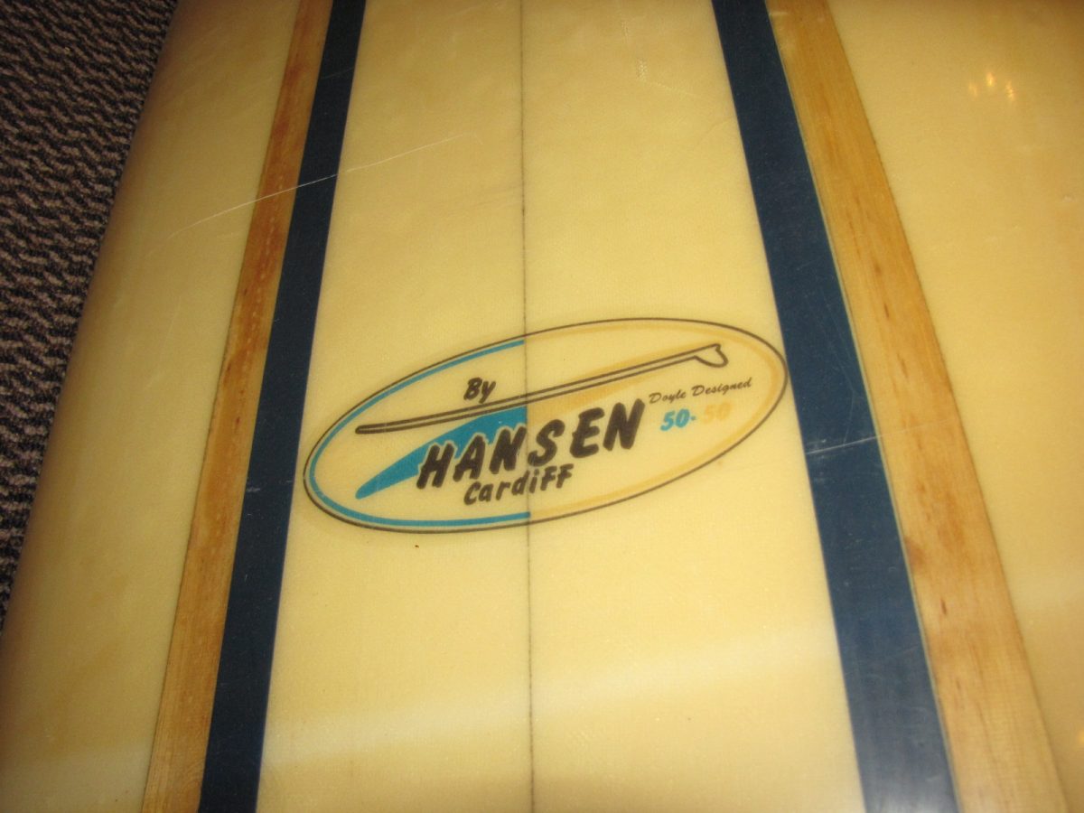 Hansen Mike doyle vintage antique surfboard museum surfshop stuart fl