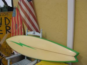 classic 1970's jerry lopez lightning bolt vintage surfboard mickey munoz surf board surfboards