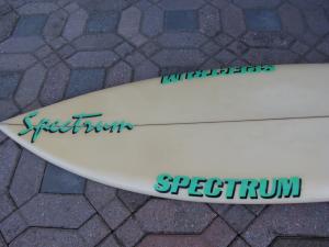 1980's Spectrum Rick Bullock Vintage surfboard tri fin surfing surfboards