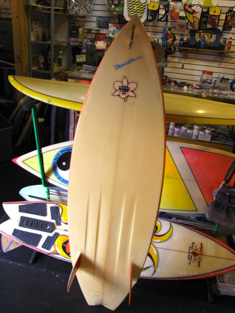 Vintage antique nectar surfboard surfboard Gary macnabb twin fin surfboards surfshop stuart fl 34996