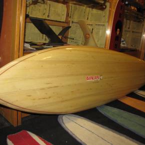 Jim phillips daily joy vintage antique balsawood balsa surfboard joe simo tideline design monster bowl skatepark surfshop stuart fl 34996