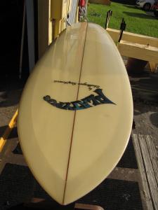 challenger vintage 1969 surfboard bobby thomas shaper platypus model surf museum surfshop surf shop stuart fl 34996