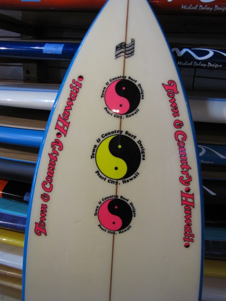 1980's T&C Surfboard – Island Trader Surf Shop