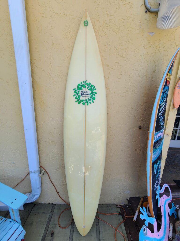 7'6″ Dick Brewer Vintage Surfboard – Island Trader Surf Shop