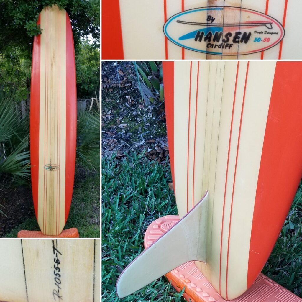 Biggest Subsidy Jurassic Park 9'11” Hansen 50/50 Vintage Longboard Surfboard – Island Trader Surf Shop