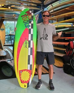 Dave Elias, owner Island Trader Surf Shop