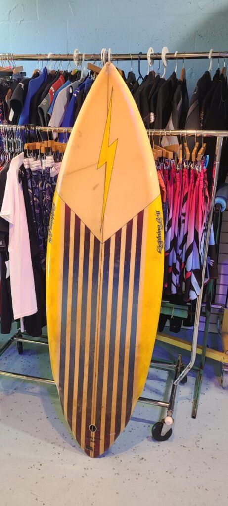Early 's Lightning Bolt Surfboard – Island Trader Surf Shop